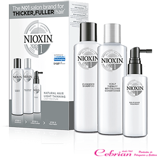 Nioxin Kit Sistema 1 | Cebrián Productos de Peluquería
