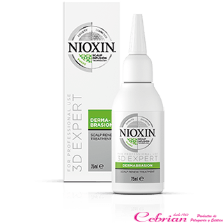 Nioxin Dermabrasion Treatment | Cebrián Productos de Peluquería Online