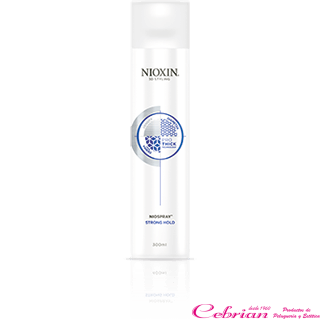 Nioxin Strong Hold Niospray | Cebrián Productos de Peluquería Online