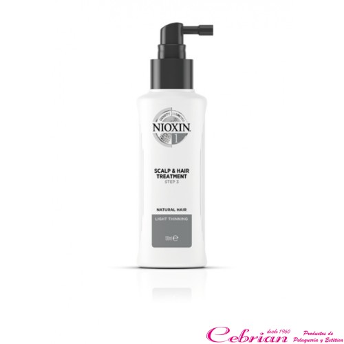 nioxin scalp treatment sistema 1 | Cebrián Productos de Peluquería Online