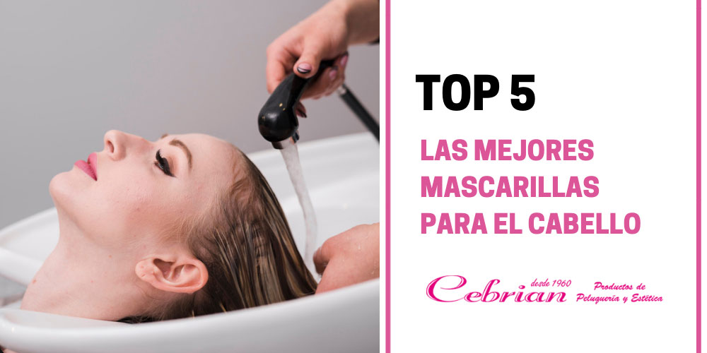 Top 5 mejores mascarillas para el cabello | Cebrián Tienda de peluquería online