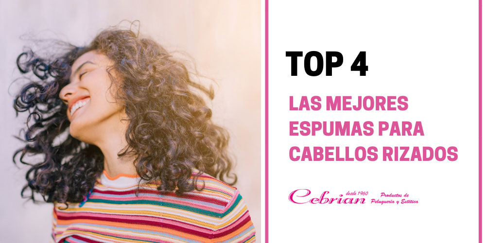 Las mejores espumas para rizos | Cebrián Tienda de peluquería online